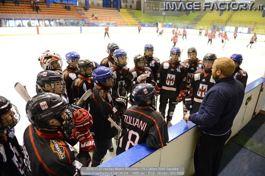2016-11-01 Hockey Milano Rossoblu U16-Caldaro 0045 Squadra